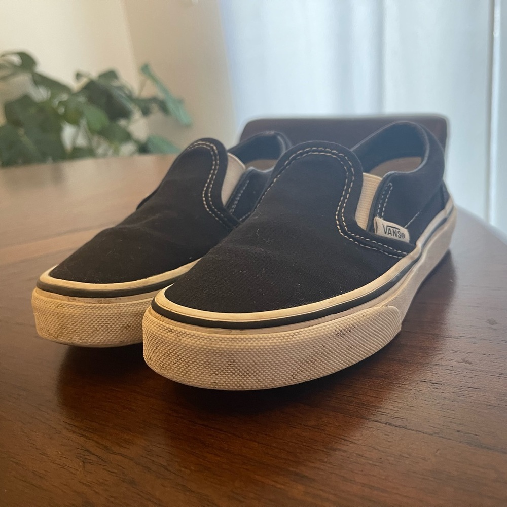 Boys Slip On Classic Vans Size 13